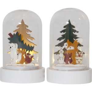 Star trading LED stolní dekorace FOREST FRIENDS SET/2ks Star trading