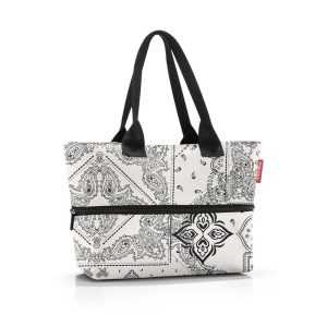 Reisenthel Chytrá taška přes rameno Shopper e1 bandana white Reisenthel