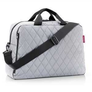 Reisenthel Taška přes rameno Duffelbag M rhombus light grey Reisenthel