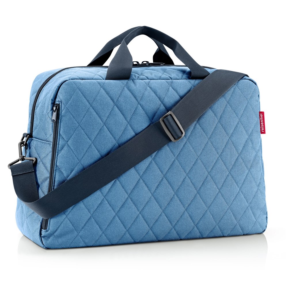 Reisenthel Taška přes rameno Duffelbag M rhombus blue Reisenthel