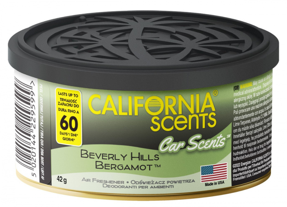 Vůně do auta California Scents Beverly Hills BergamotCalifornia Scents