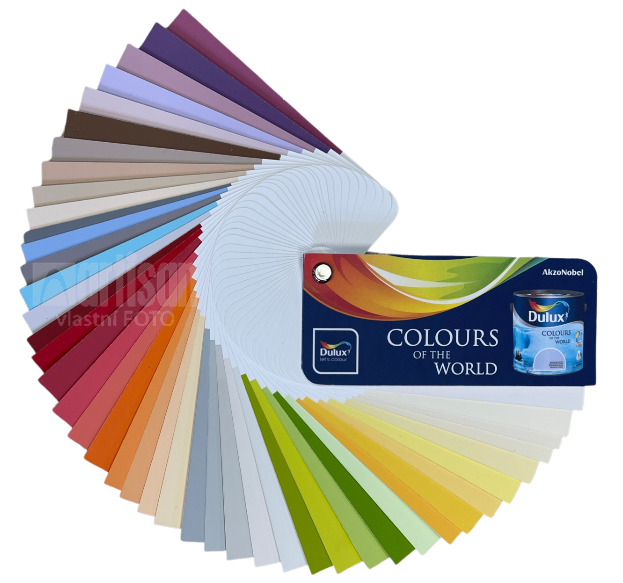 DULUX Vzorník Colours of the world - vějíř ADLER