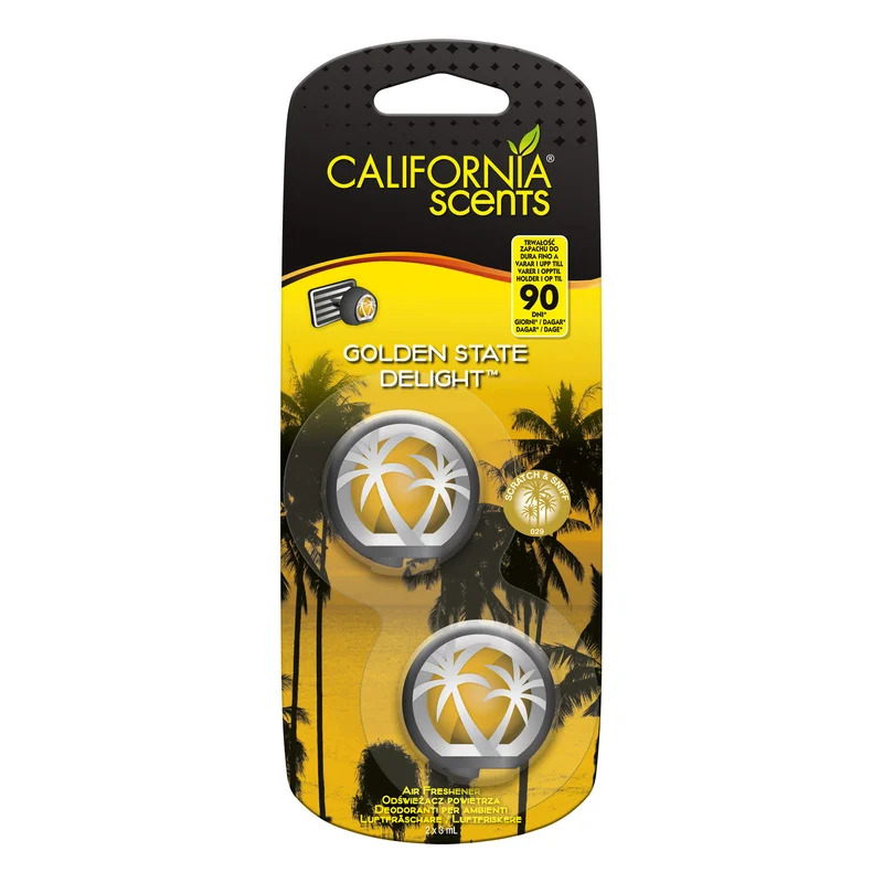 Vůně do auta California Scents Clip Golden State DelightCalifornia Scents