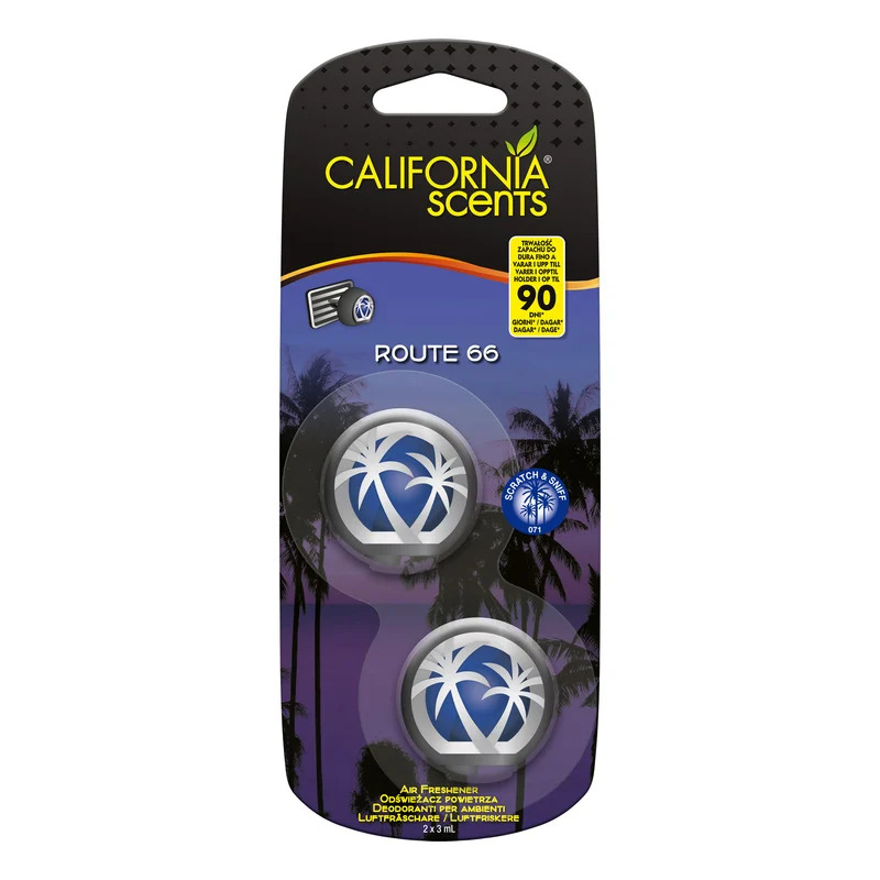 Vůně do auta California Scents Clip Route 66California Scents