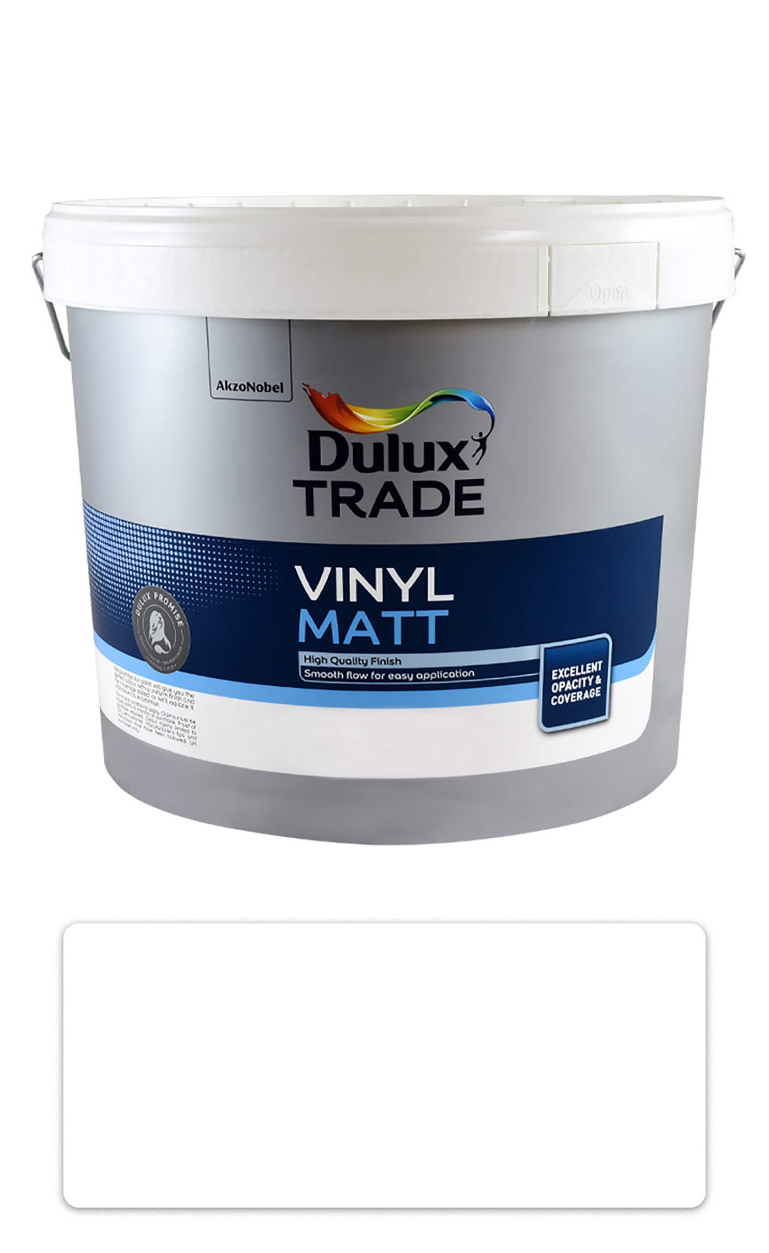 DULUX Trade Vinyl Matt PBW - prémiová malířská barva do interiéru 10 l Bílá DULUX