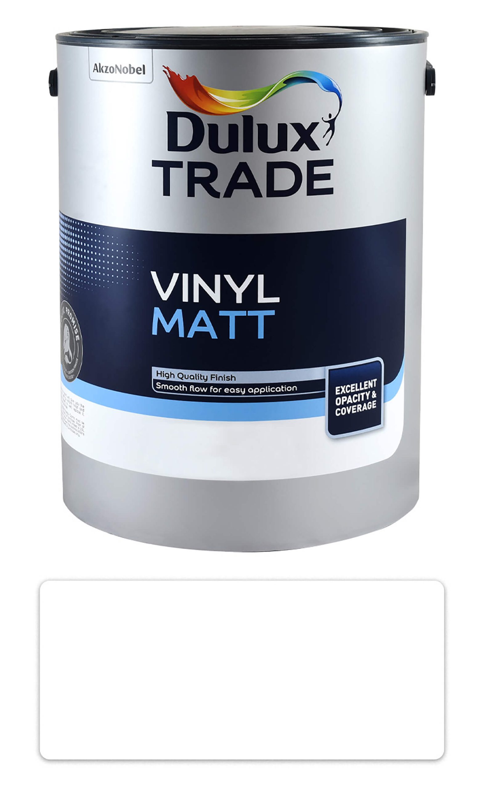 DULUX Trade Vinyl Matt PBW - prémiová malířská barva do interiéru 5 l Bílá DULUX