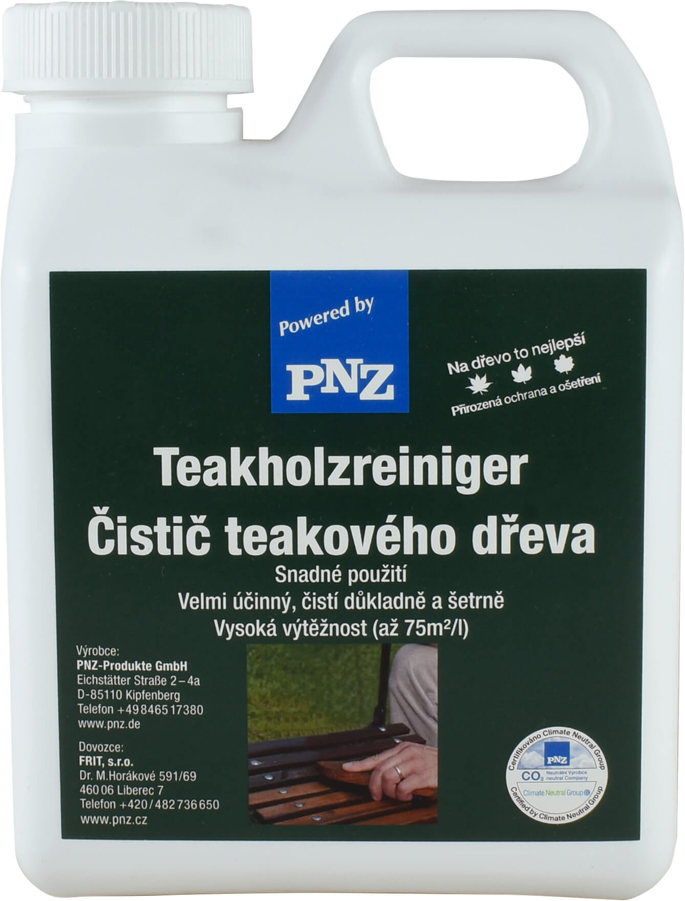 PNZ Čistič teakového dřeva 1 l PNZ