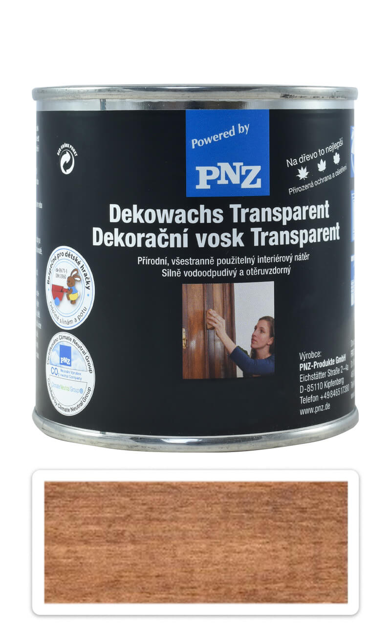 PNZ Dekorační vosk Transparent 0.25 l Starý dub PNZ