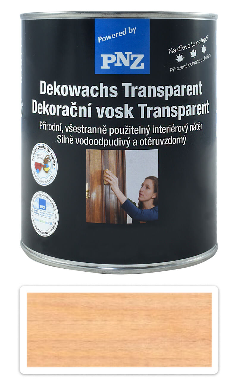 PNZ Dekorační vosk Transparent 0.75 l Buk PNZ