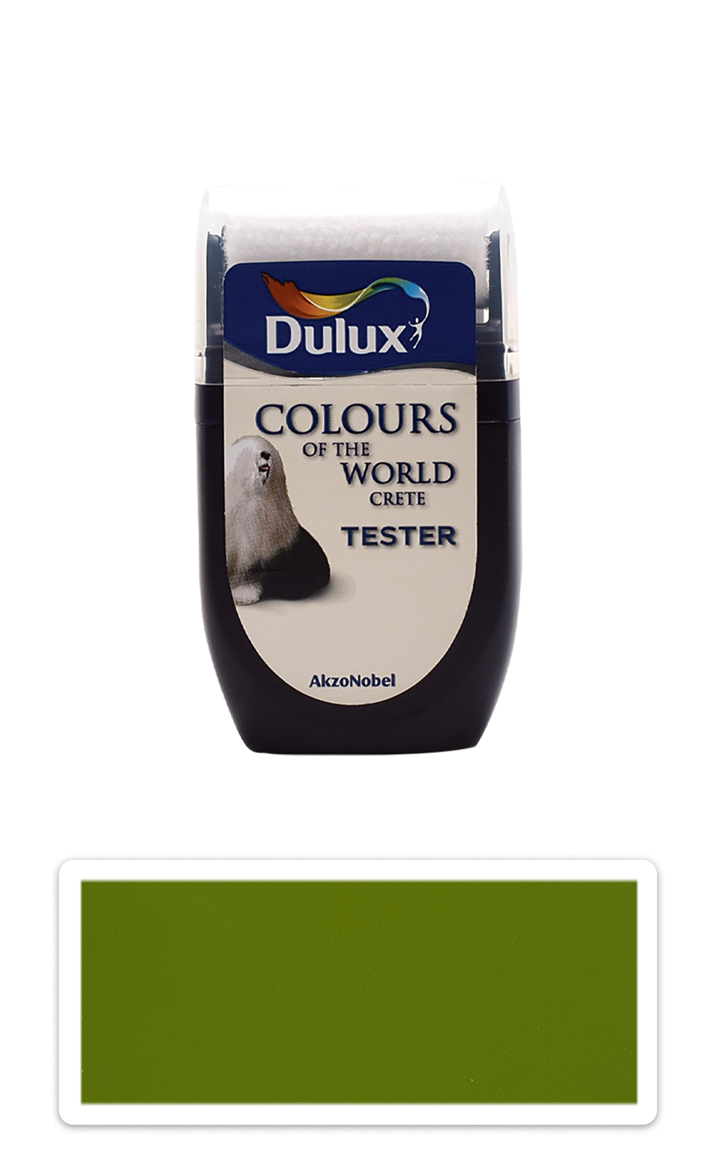 DULUX Colours of the World - matná krycí malířská barva 0.03 l Divoké liány vzorek DULUX