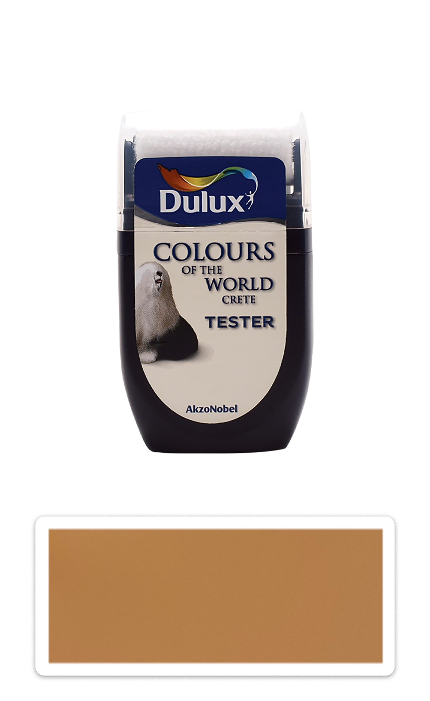 DULUX Colours of the World - matná krycí malířská barva 0.03 l Písková mandala vzorek DULUX