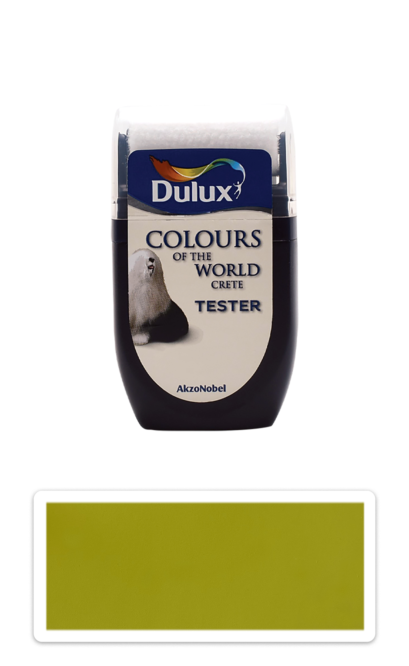 DULUX Colours of the World - matná krycí malířská barva 0.03 l Rýžová pole vzorek DULUX