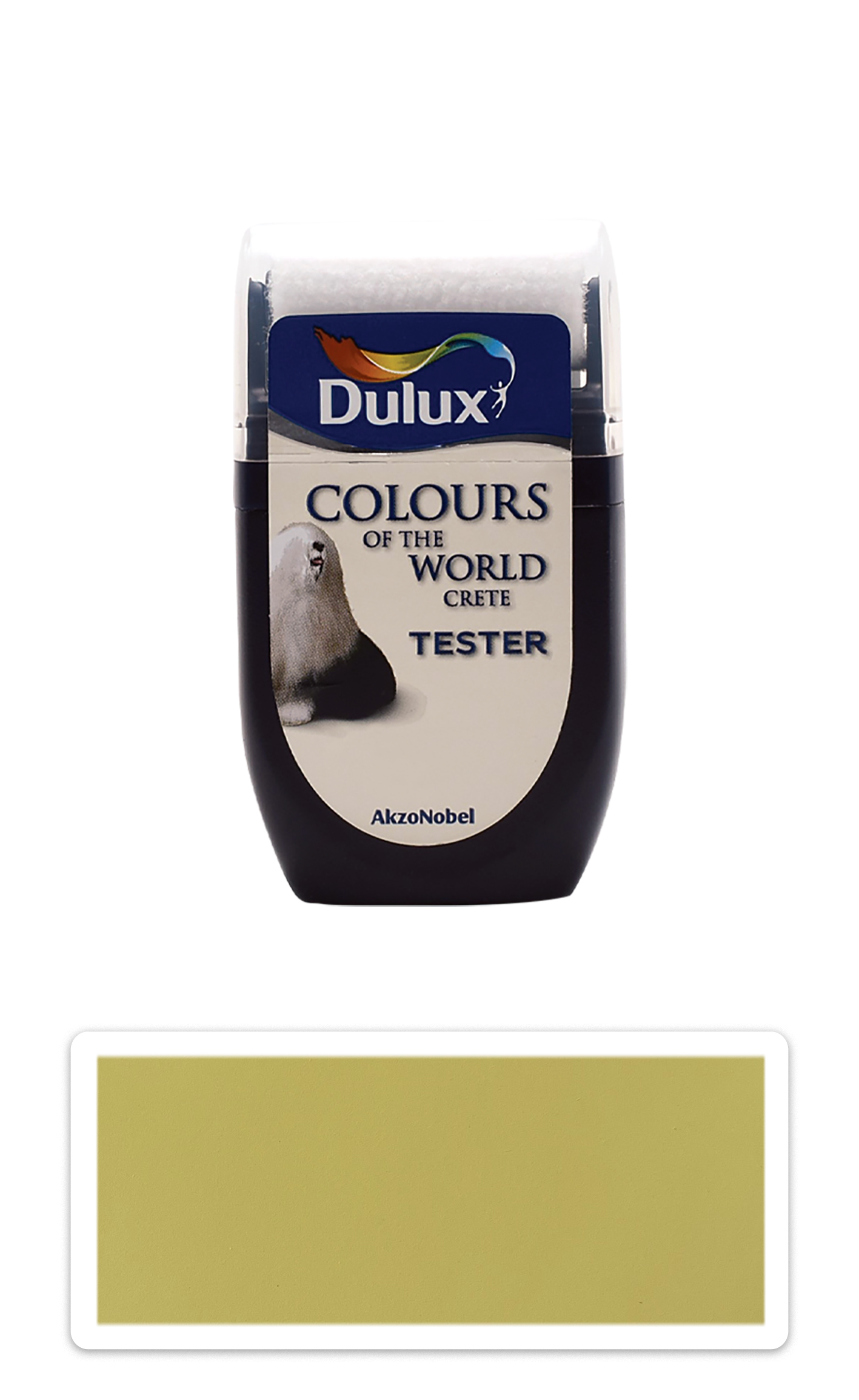 DULUX Colours of the World - matná krycí malířská barva 0.03 l Slunečné sárí vzorek DULUX