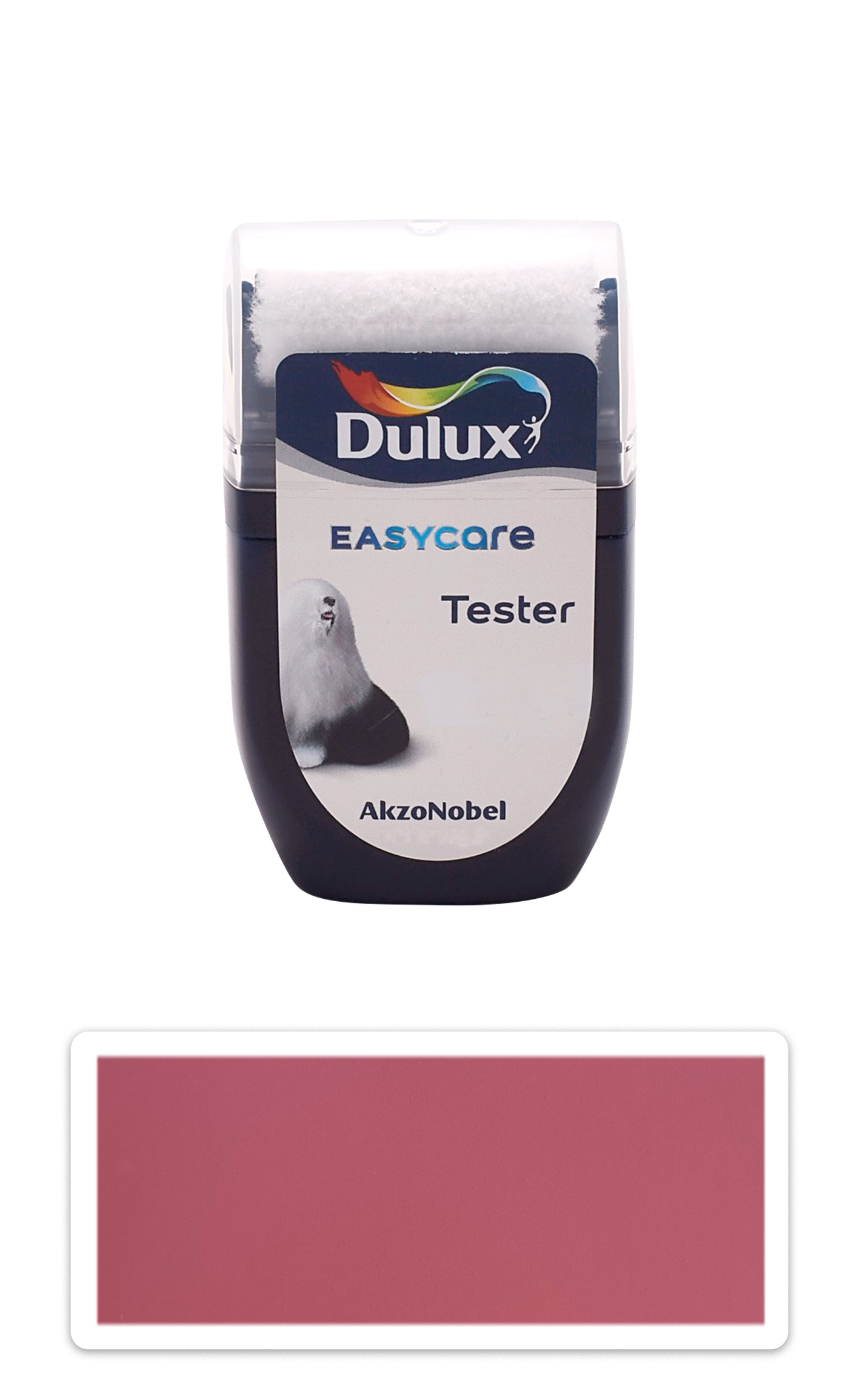 DULUX EasyCare - omyvatelná malířská barva do interiéru 0.03 l Kytice růží vzorek DULUX