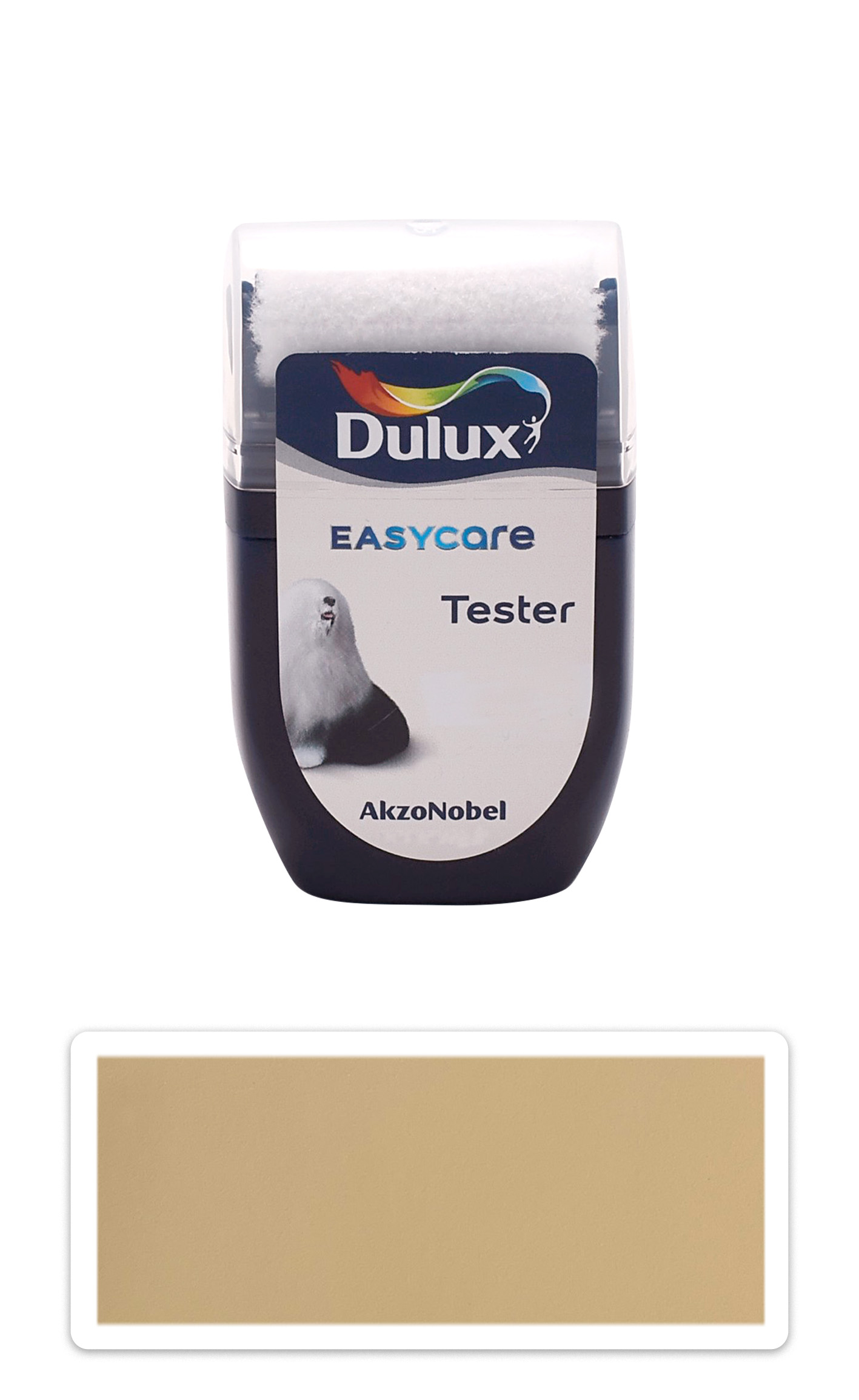 DULUX EasyCare - omyvatelná malířská barva do interiéru 0.03 l Matný pudr vzorek DULUX