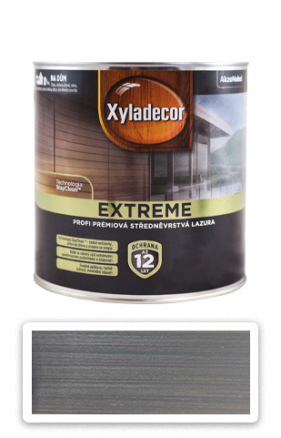 XYLADECOR Extreme - prémiová olejová lazura na dřevo 2.5 l Platan XYLADECOR