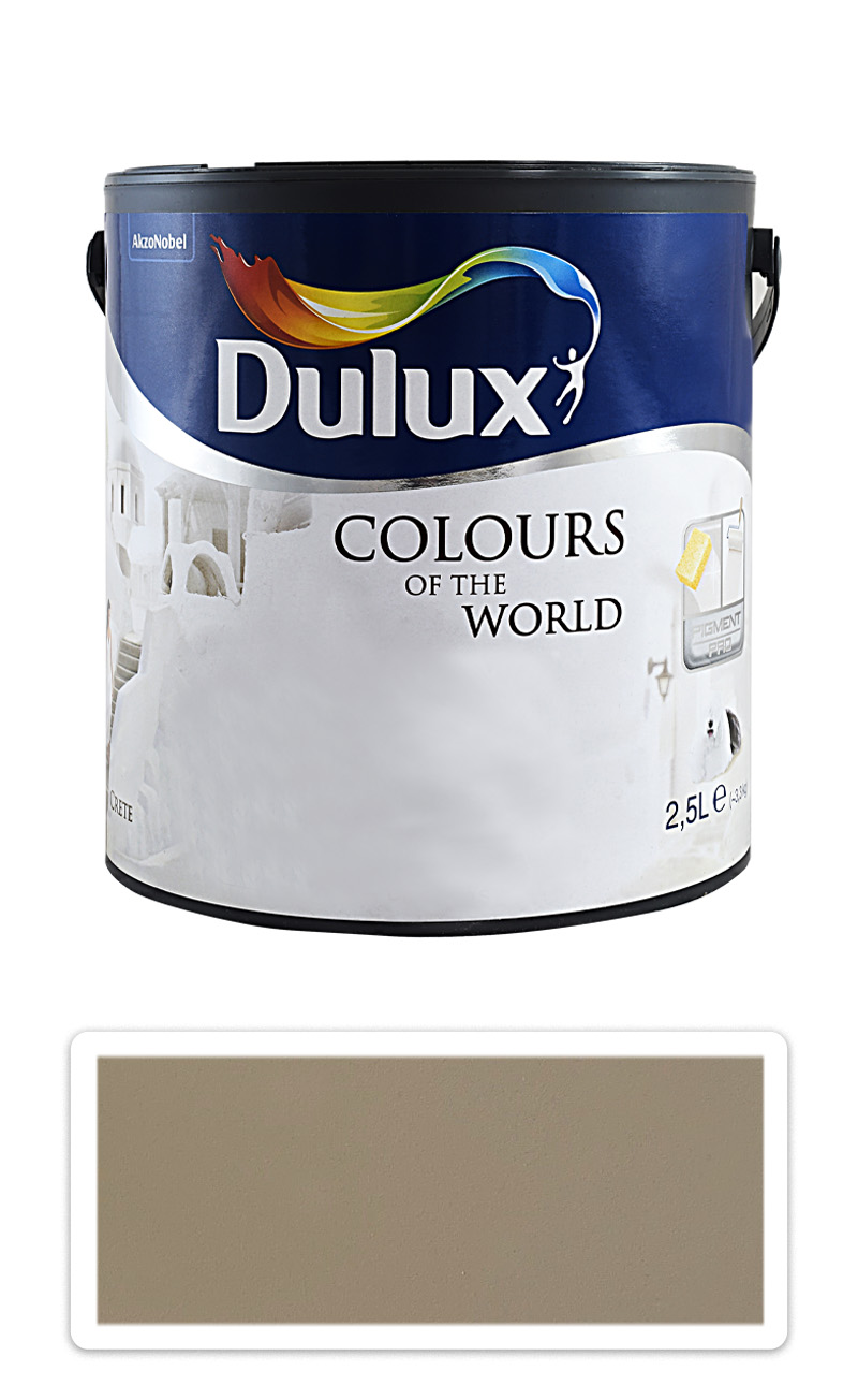 DULUX Colours of the World - matná krycí malířská barva do interiéru 2.5 l Indické stepi DULUX