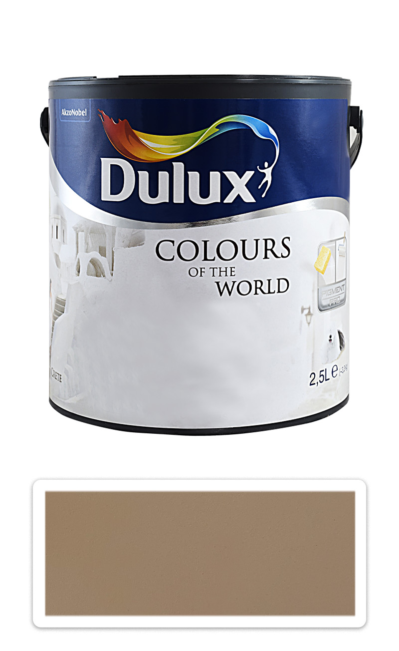 DULUX Colours of the World - matná krycí malířská barva do interiéru 2.5 l Indický bílý čaj DULUX