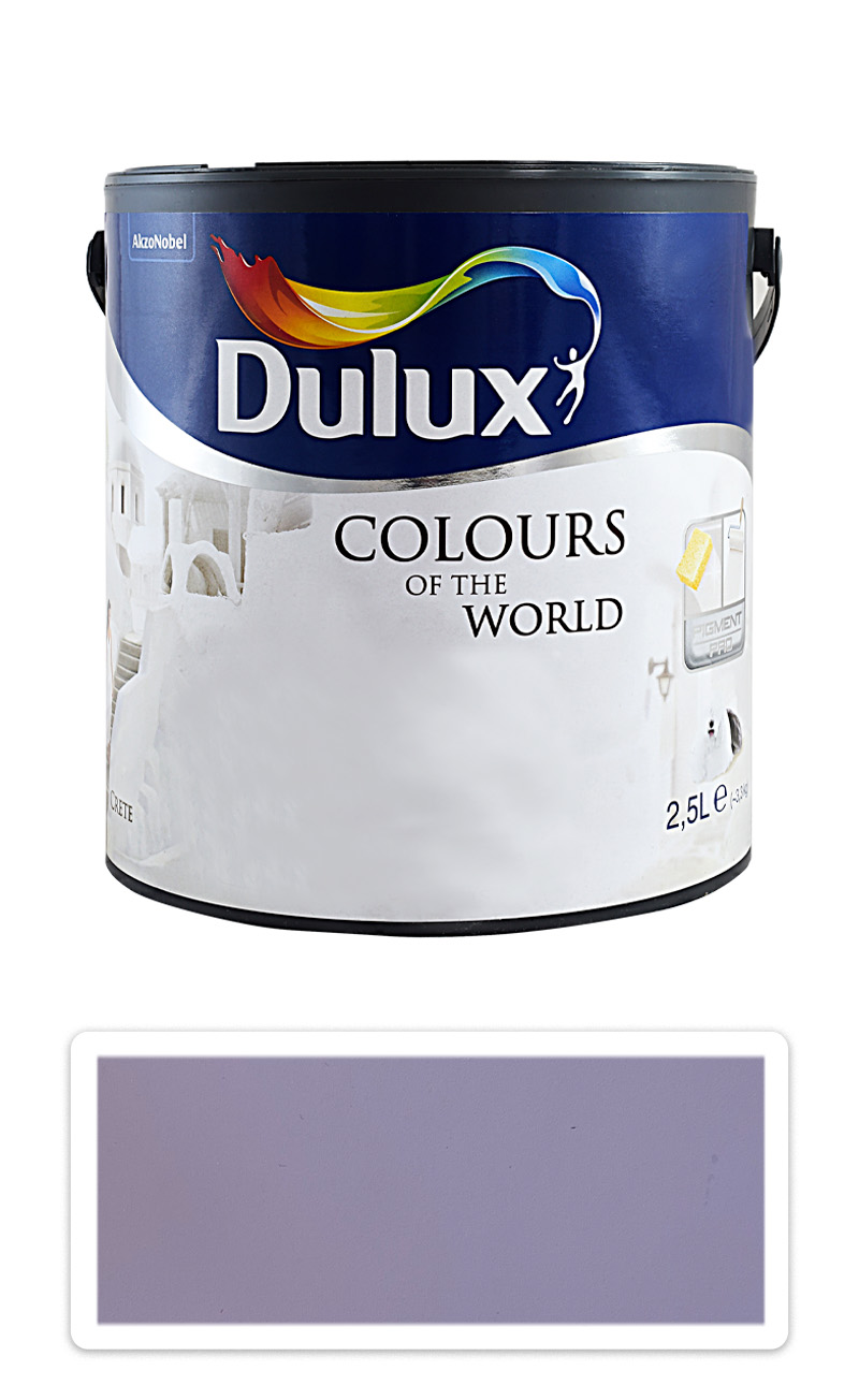 DULUX Colours of the World - matná krycí malířská barva do interiéru 2.5 l Voňavý rozmarýn DULUX