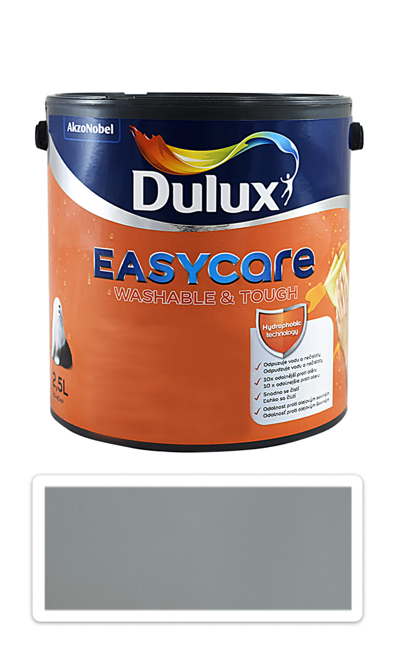 DULUX EasyCare - omyvatelná malířská barva do interiéru 2.5 l Anglická mlha DULUX