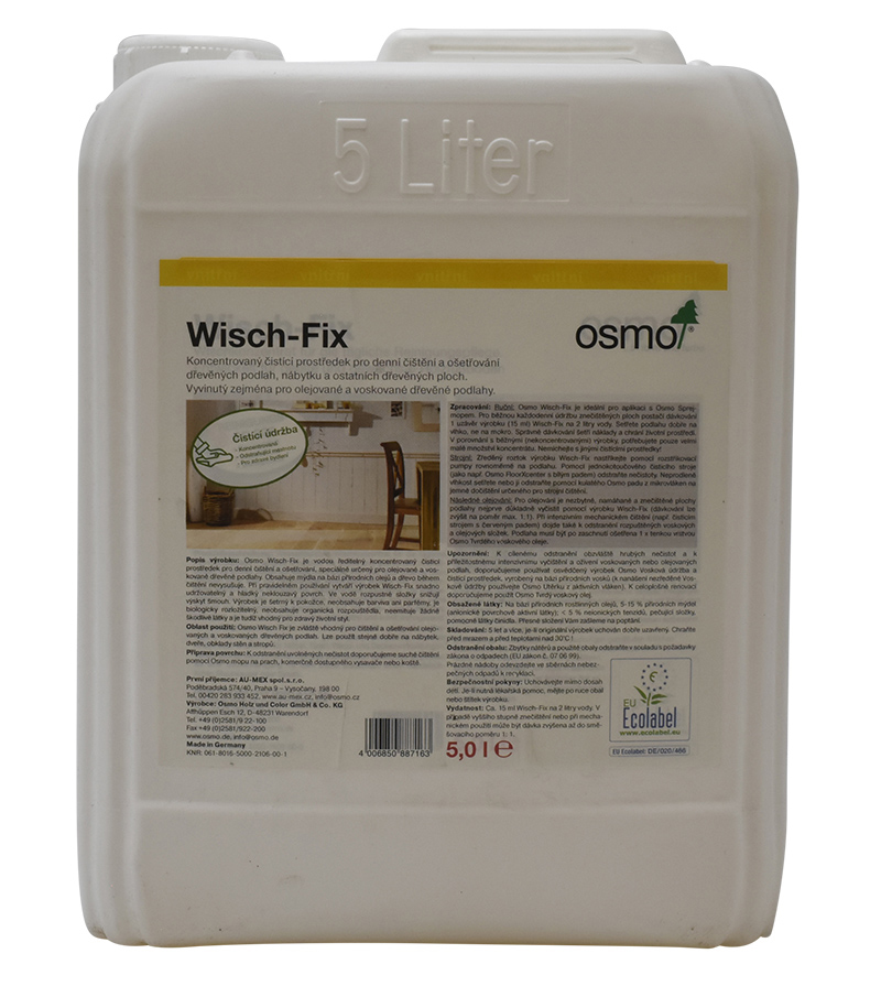 OSMO Wisch-Fix - Prostředek na čištění podlah 5 l Bezbarvý 8016 OSMO