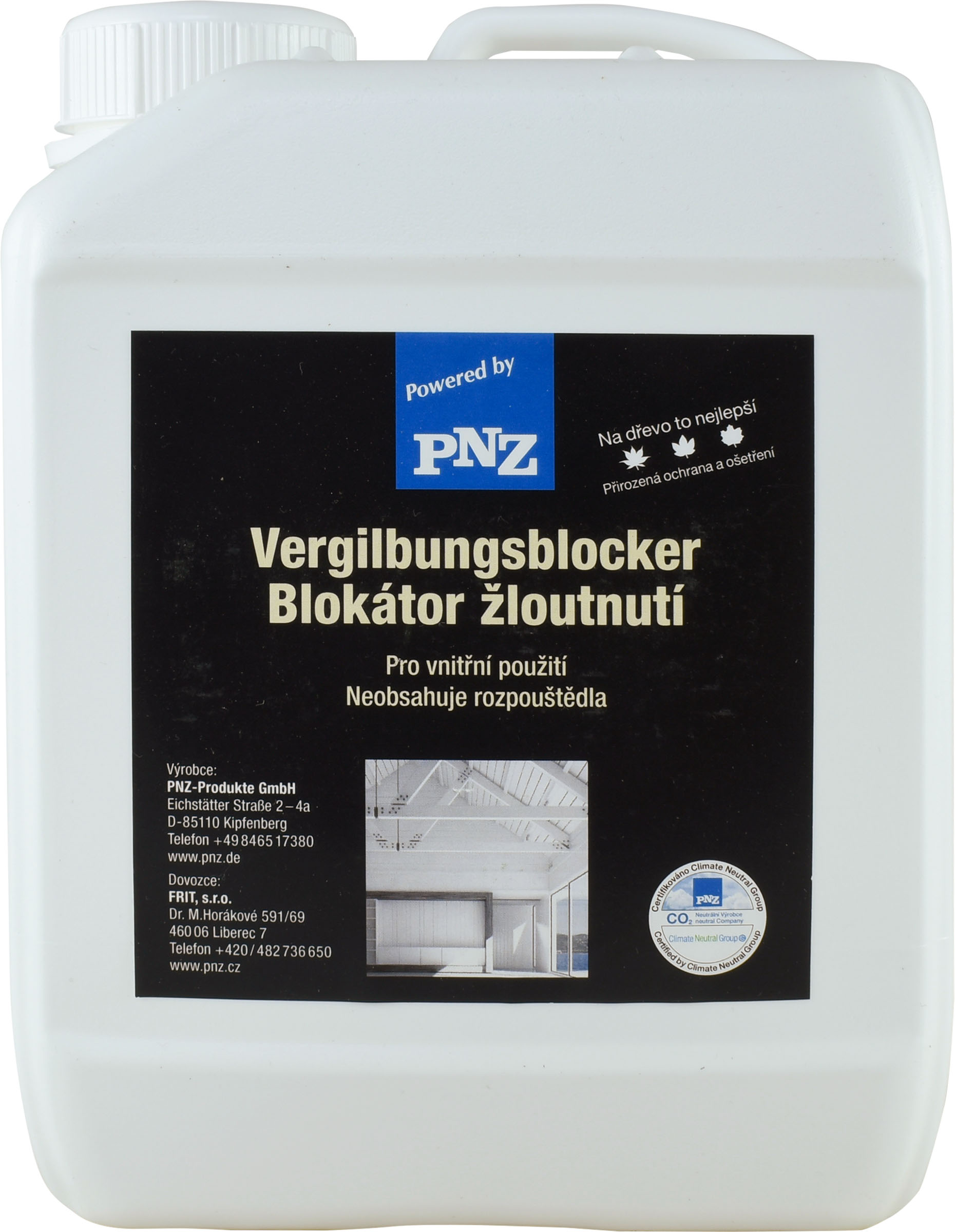 PNZ Blokátor žloutnutí 2.5 l PNZ