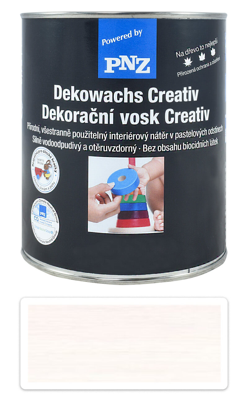 PNZ Dekorační vosk Creativ 0.75 l Sníh PNZ