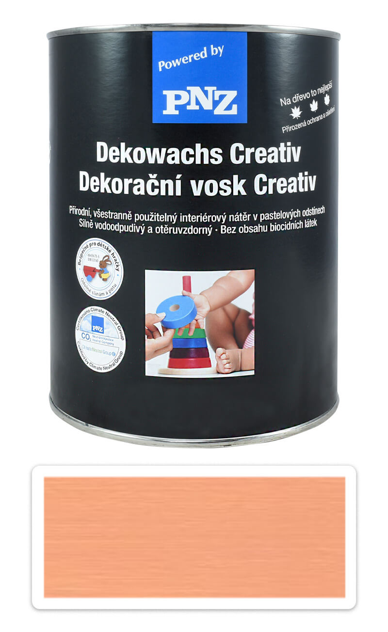 PNZ Dekorační vosk Creativ 2.5 l Korálový PNZ