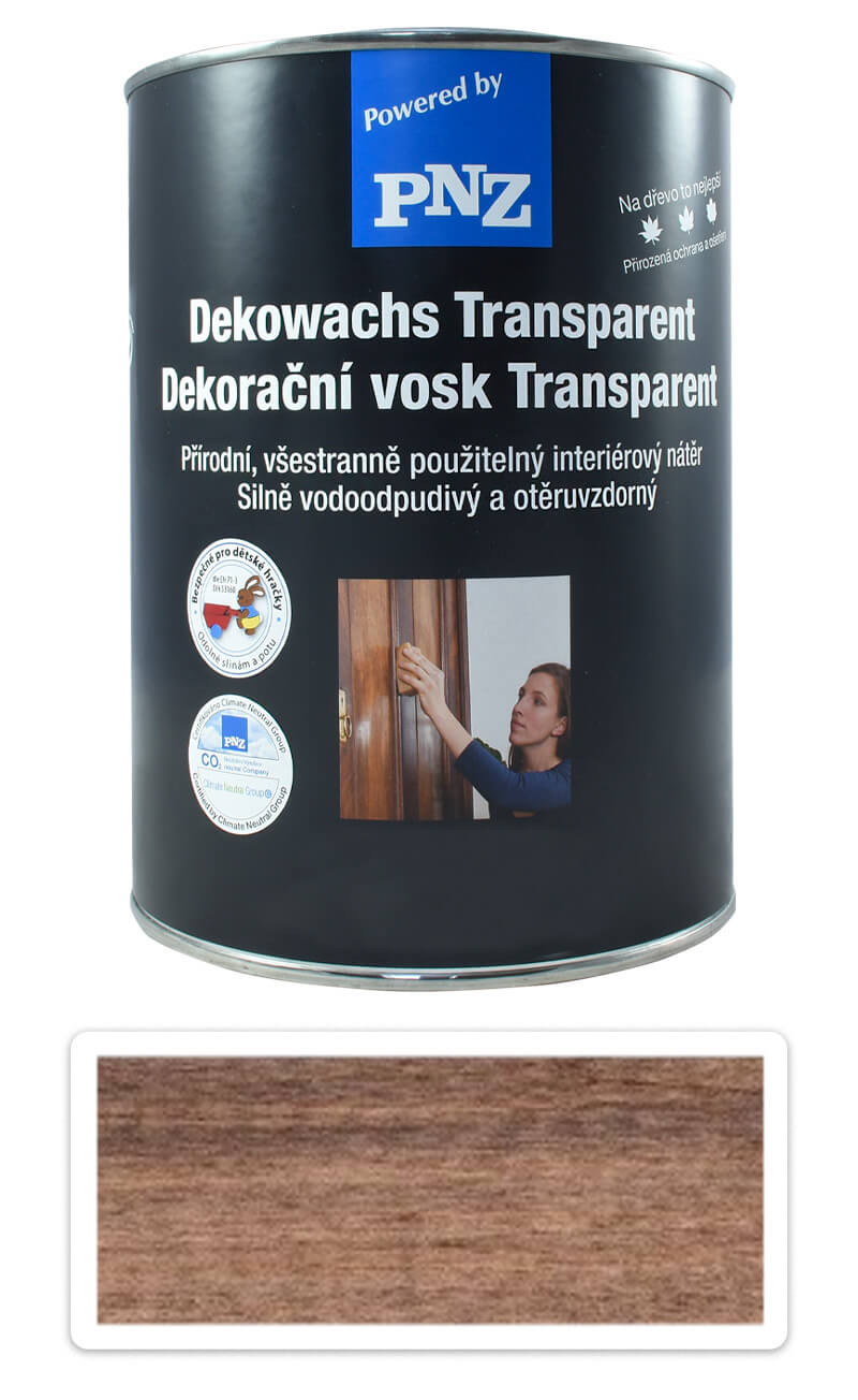 PNZ Dekorační vosk Transparent 2.5 l Eben PNZ