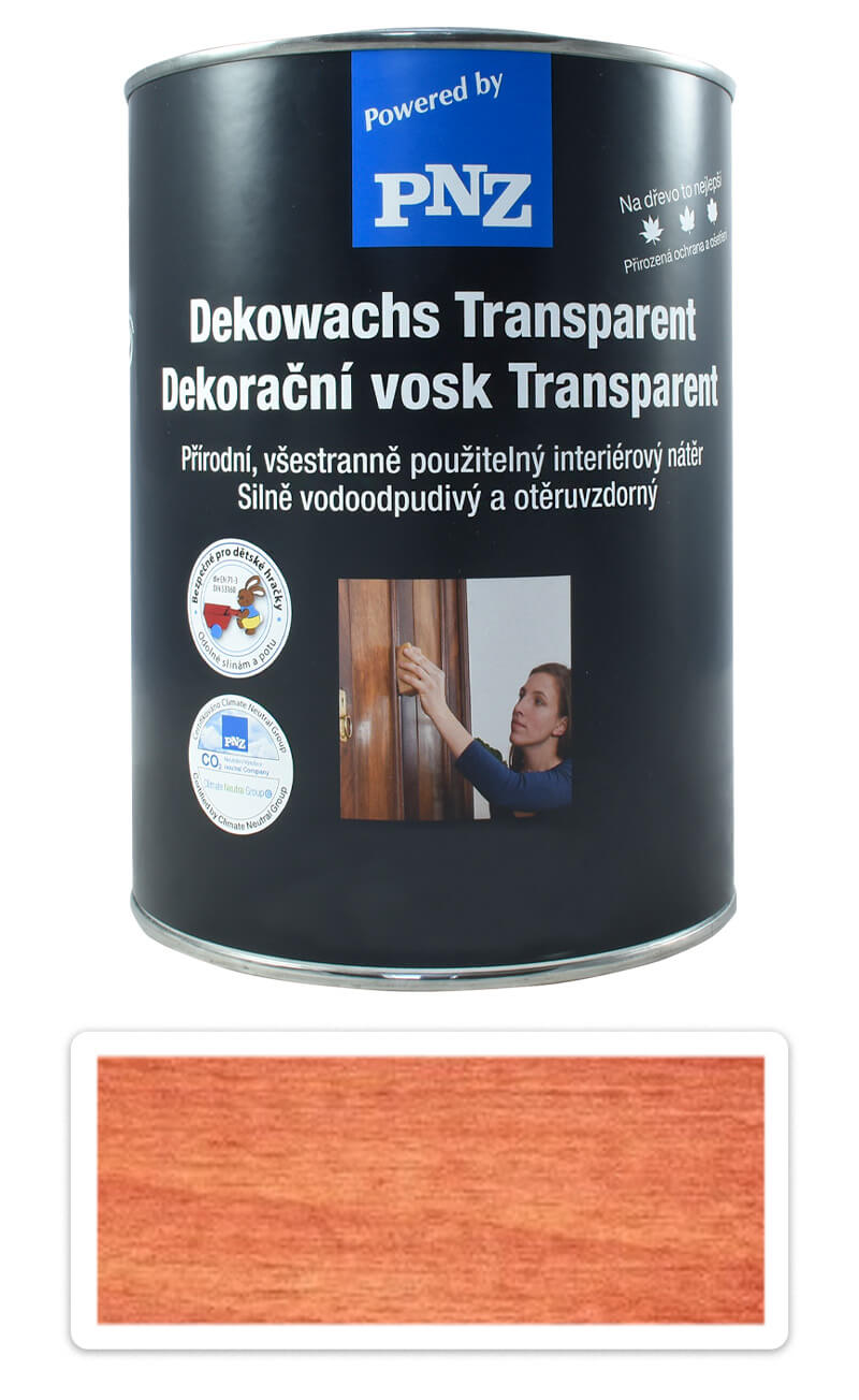 PNZ Dekorační vosk Transparent 2.5 l Mahagon PNZ