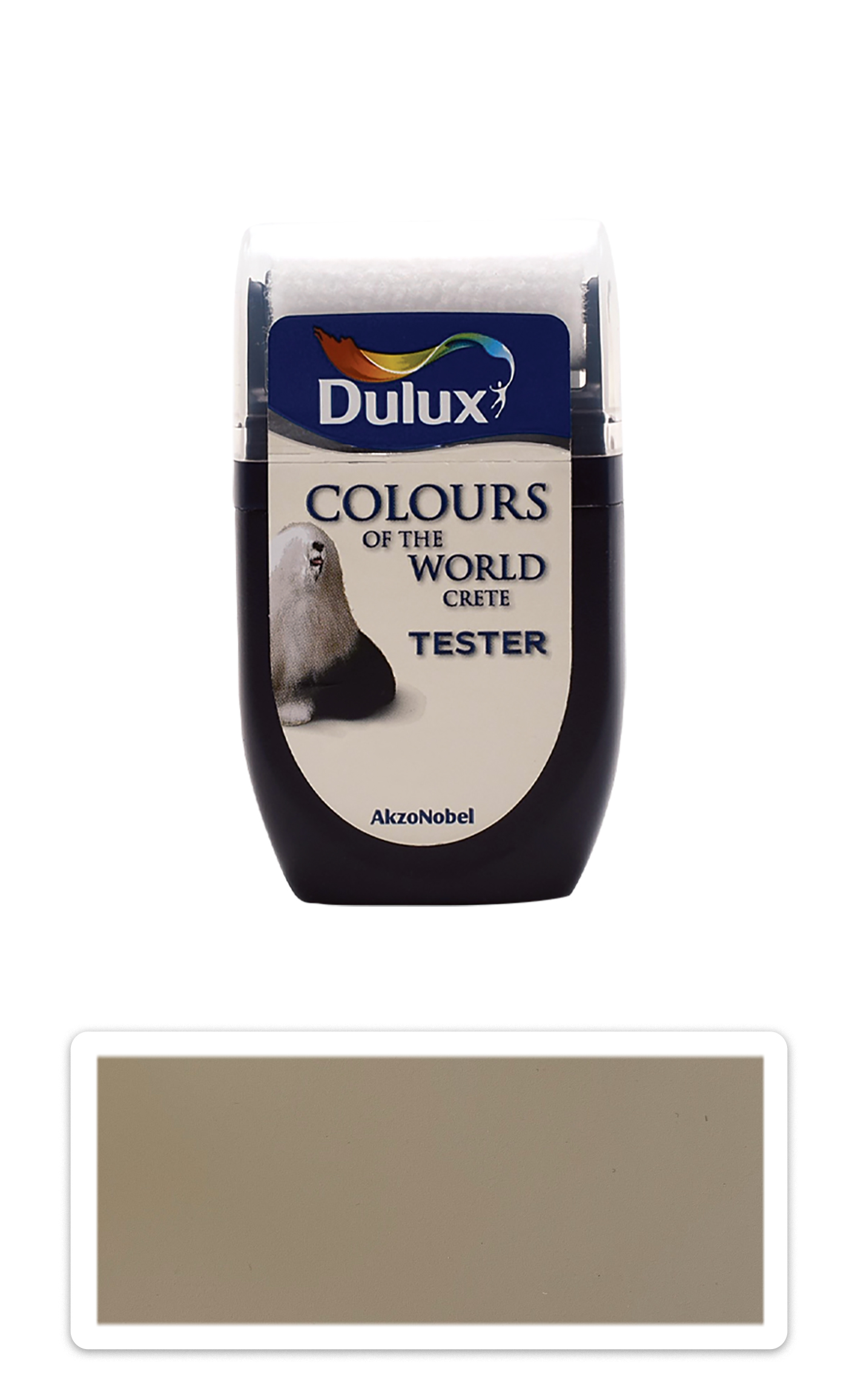 DULUX Colours of the World - matná krycí malířská barva 0.03 l Indické stepi vzorek DULUX