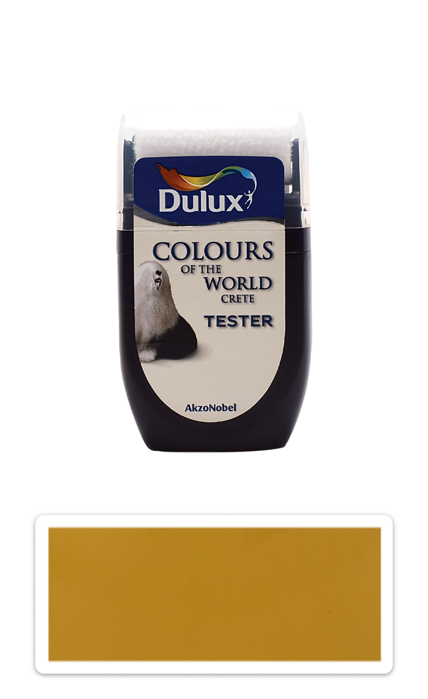 DULUX Colours of the World - matná krycí malířská barva 0.03 l Kořen kurkumy vzorek DULUX