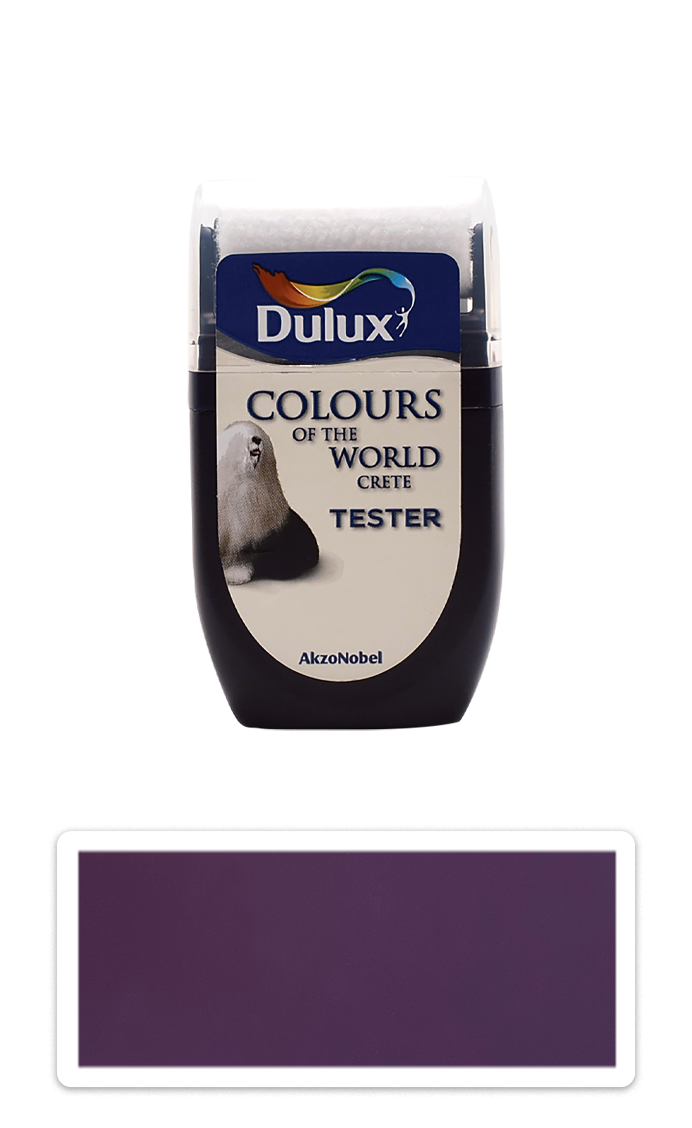 DULUX Colours of the World - matná krycí malířská barva 0.03 l Levandule vzorek DULUX