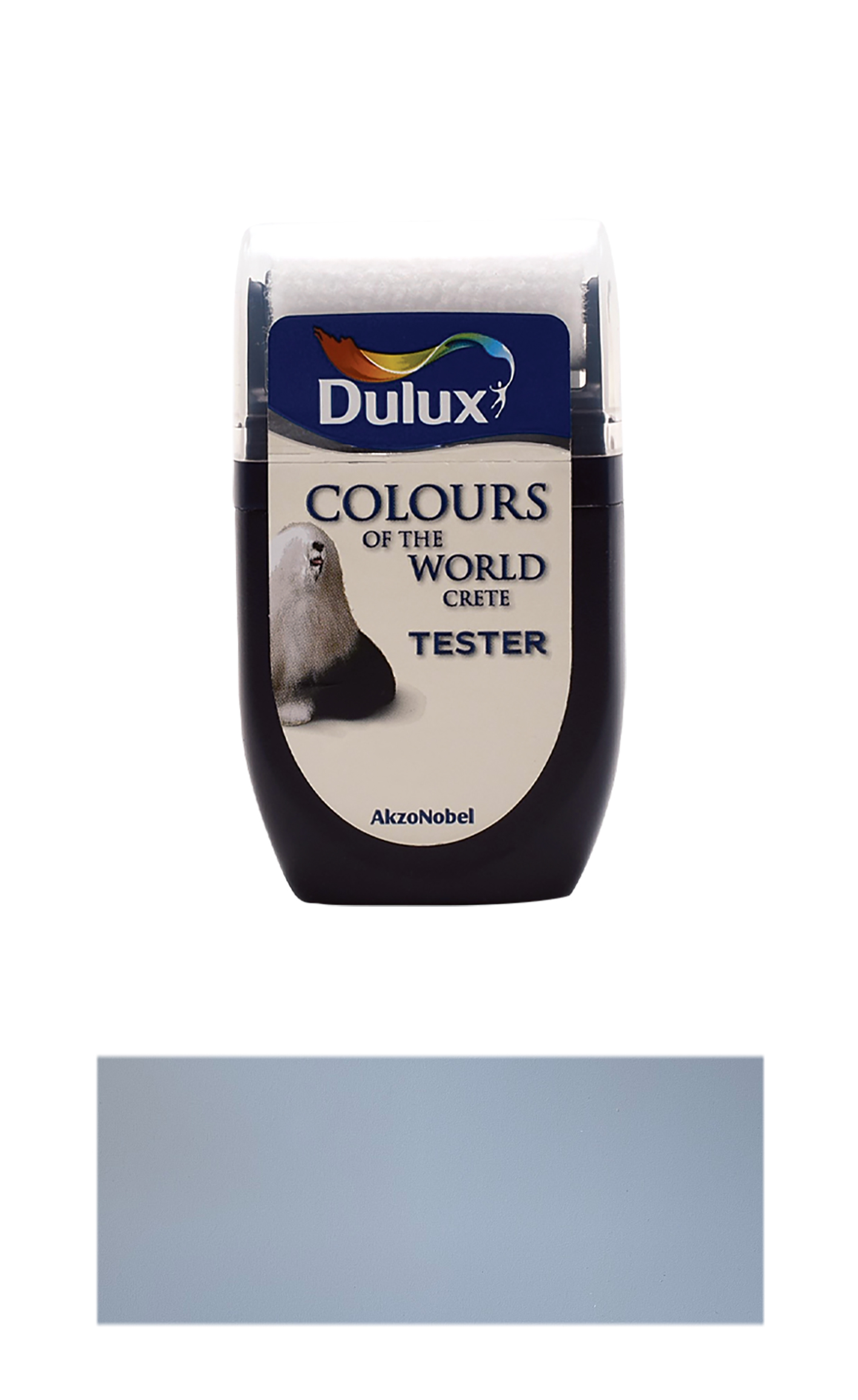 DULUX Colours of the World - matná krycí malířská barva 0.03 l Nekonečný oceán vzorek DULUX