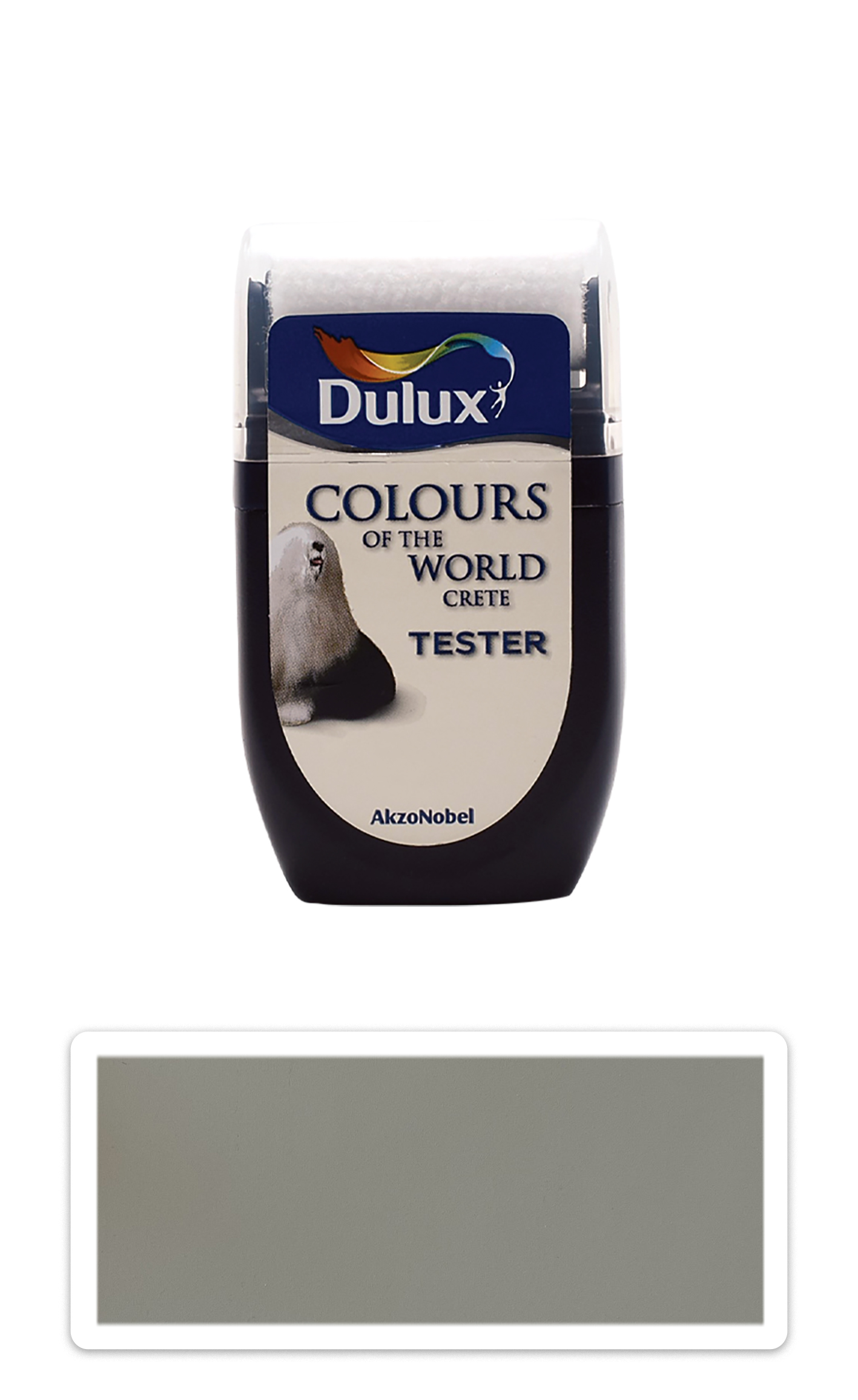 DULUX Colours of the World - matná krycí malířská barva 0.03 l Norský fjord vzorek DULUX