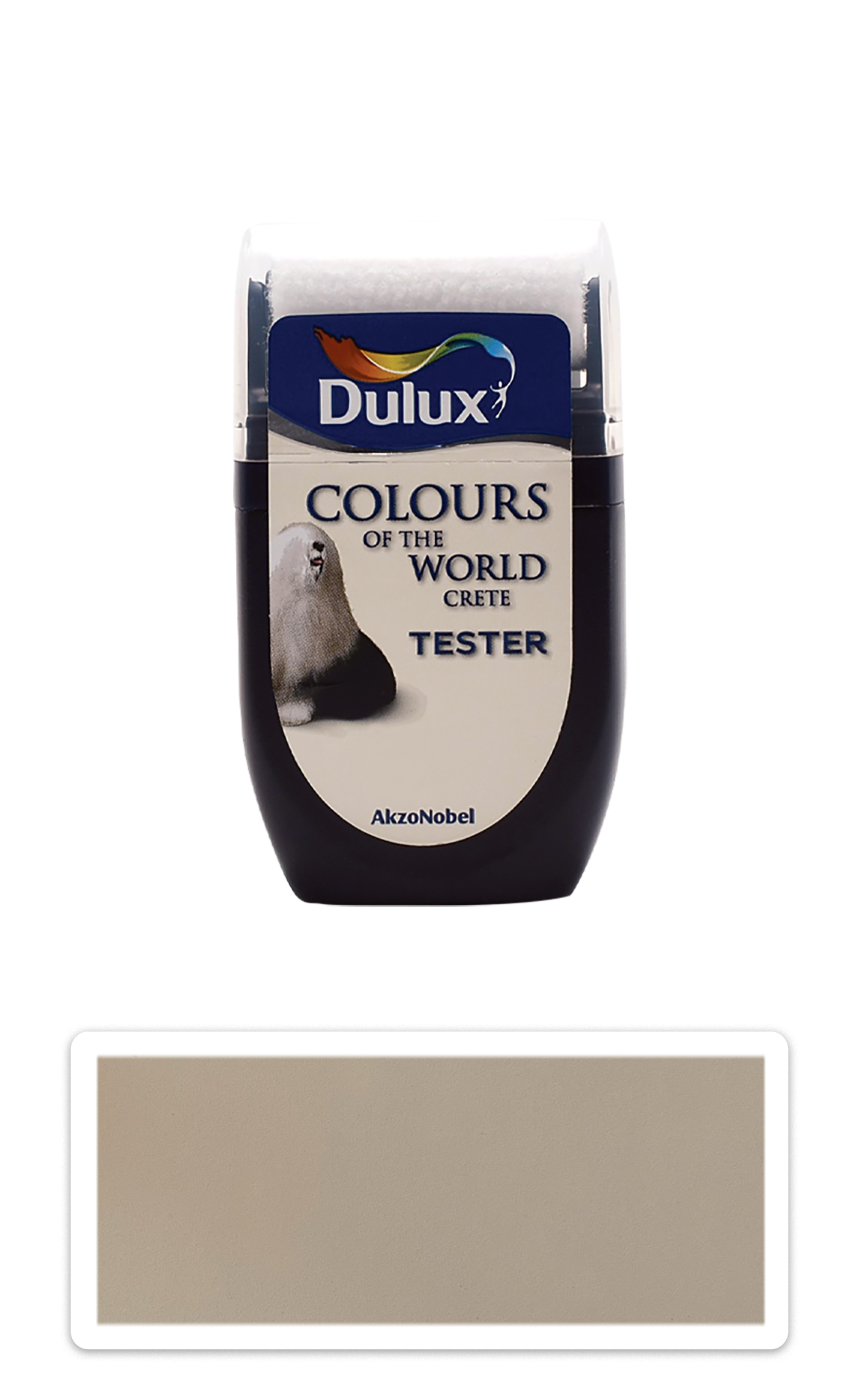 DULUX Colours of the World - matná krycí malířská barva 0.03 l Pouštní stezka vzorek DULUX