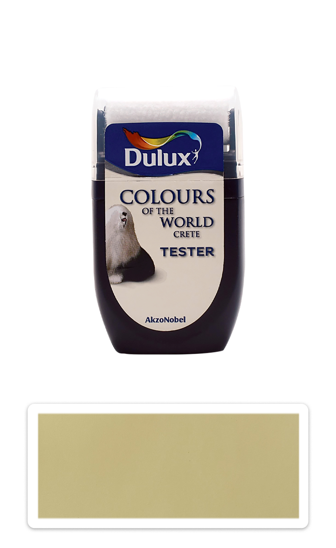 DULUX Colours of the World - matná krycí malířská barva 0.03 l Tropické slunce vzorek DULUX