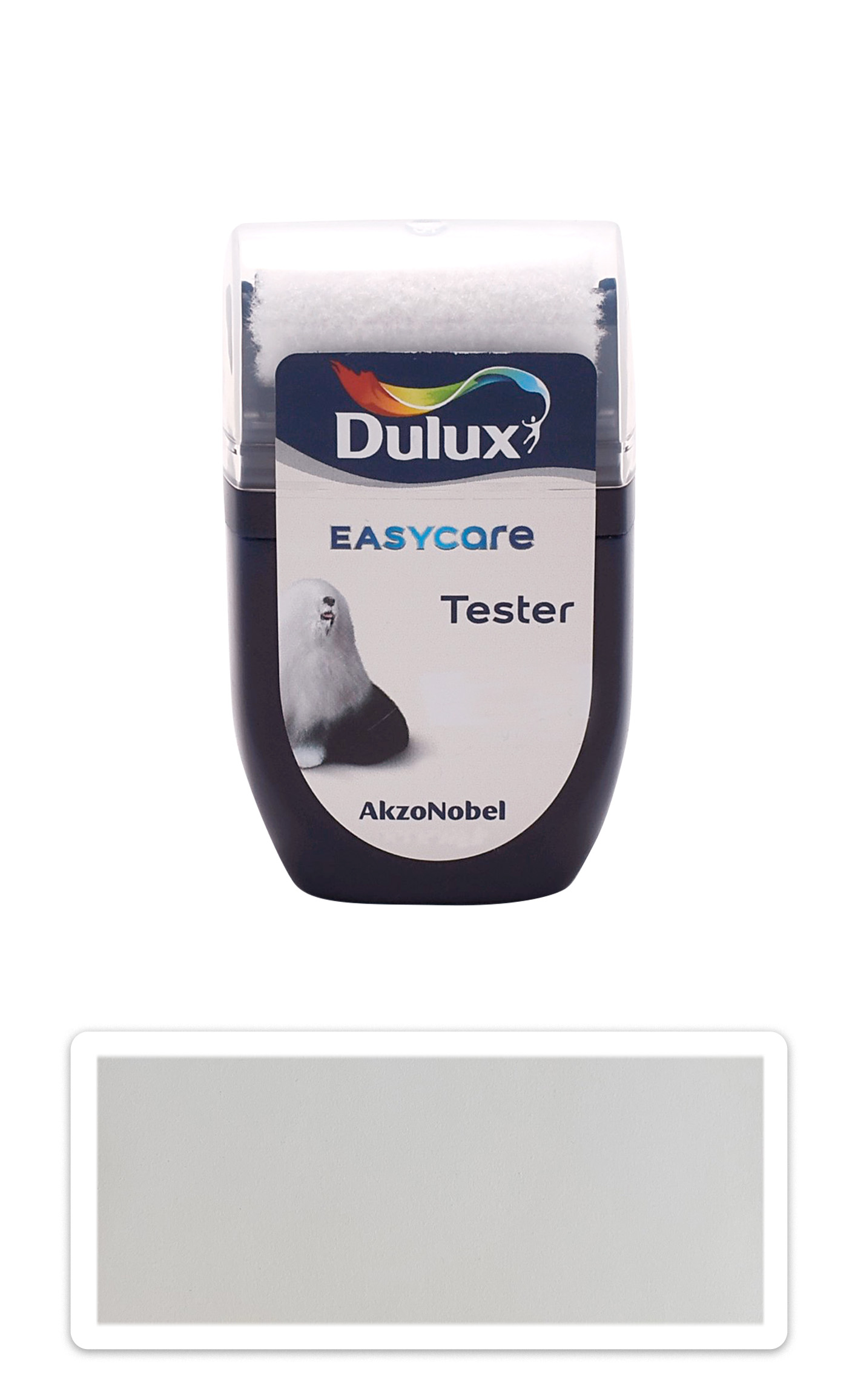 DULUX EasyCare - omyvatelná malířská barva do interiéru 0.03 l Bílý mrak vzorek DULUX