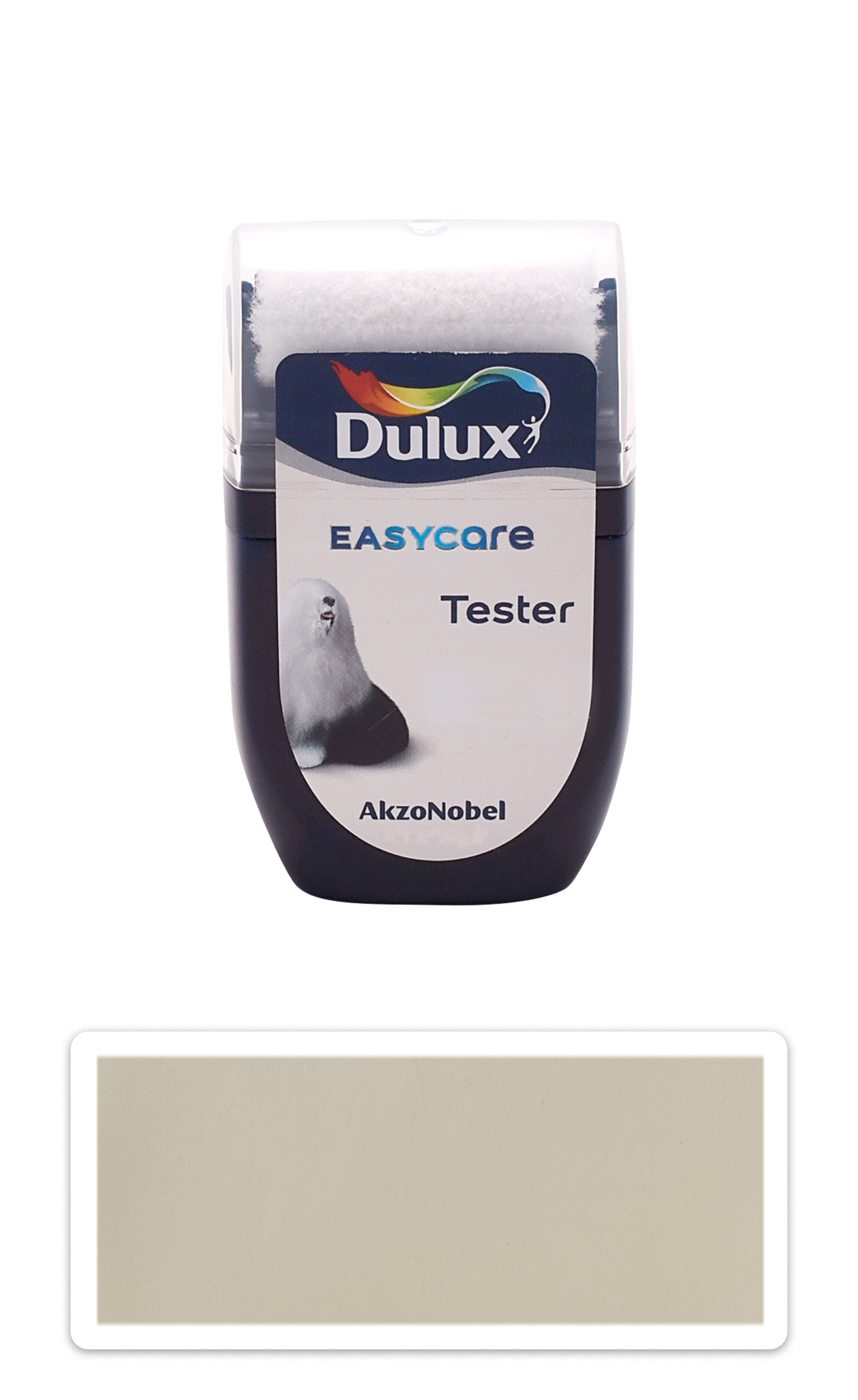 DULUX EasyCare - omyvatelná malířská barva do interiéru 0.03 l Lahodně krémová vzorek DULUX