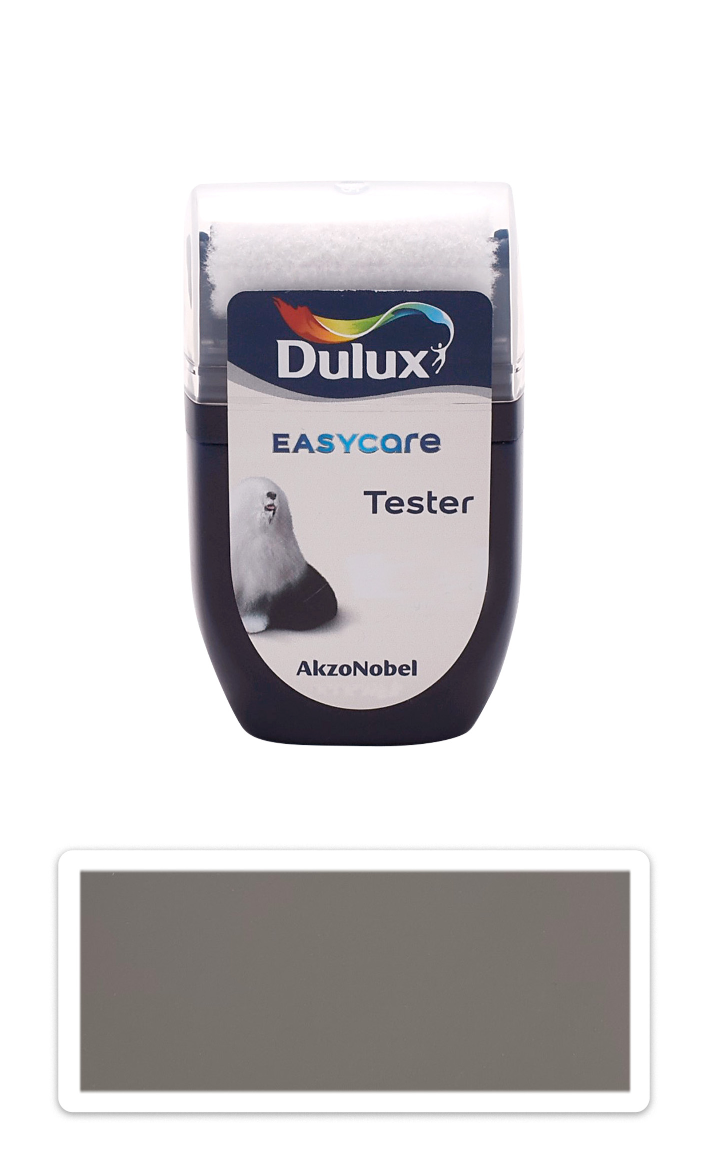 DULUX EasyCare - omyvatelná malířská barva do interiéru 0.03 l Tvrdý ořech vzorek DULUX