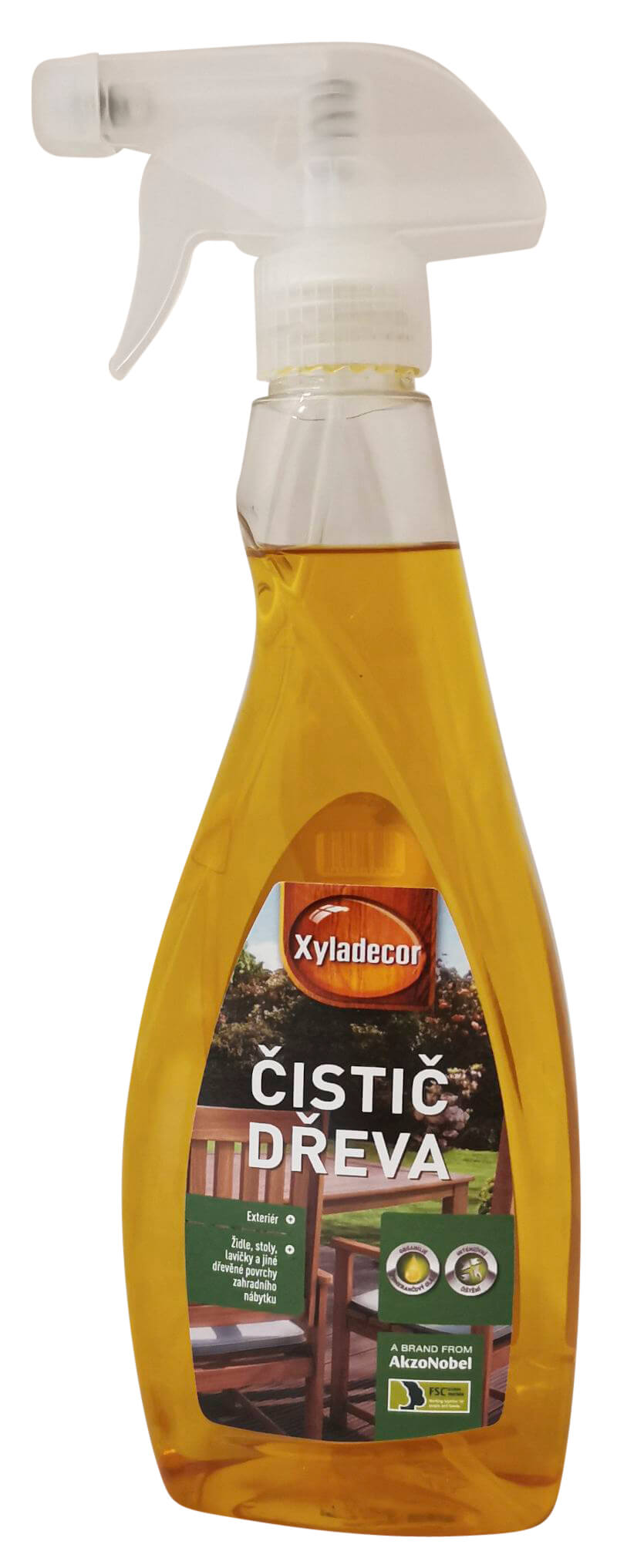 XYLADECOR údržbový čisticí prostředek na dřevo 0.5 l XYLADECOR