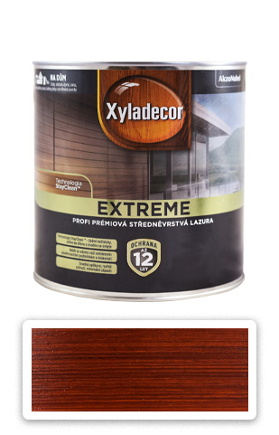 XYLADECOR Extreme - prémiová olejová lazura na dřevo 2.5 l Mahagon XYLADECOR