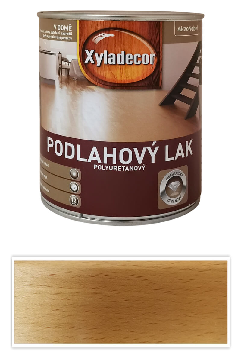 XYLADECOR podlahový lak polyuretanový do interiéru 0.75 l Lesk XYLADECOR