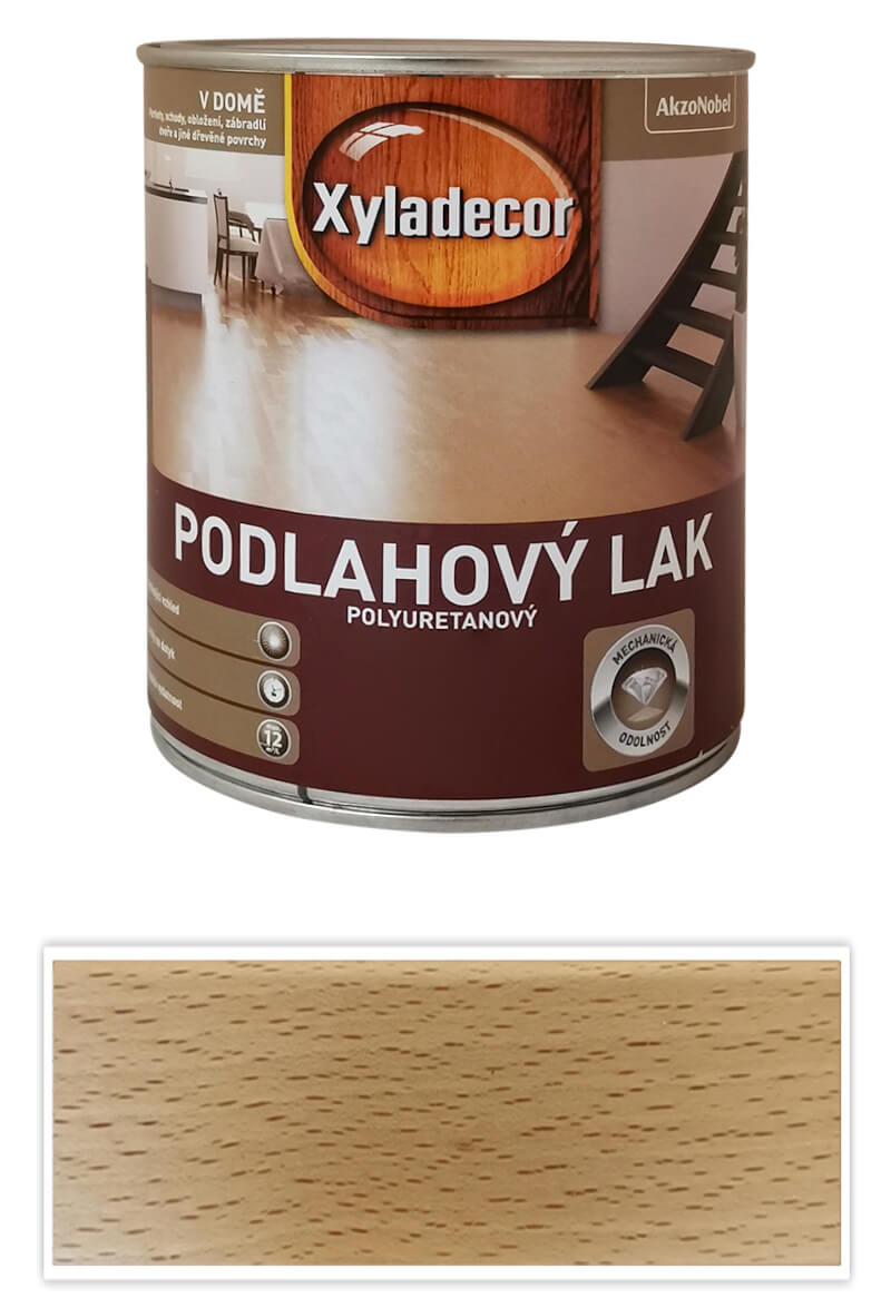 XYLADECOR podlahový lak polyuretanový do interiéru 0.75 l Polomat XYLADECOR