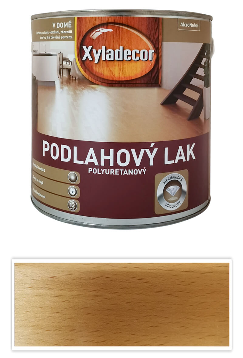 XYLADECOR podlahový lak polyuretanový do interiéru 2.5 l Lesk XYLADECOR