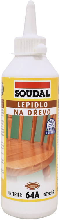 SOUDAL Lepidlo na dřevo 64A rychleschnoucí 250 g SOUDAL