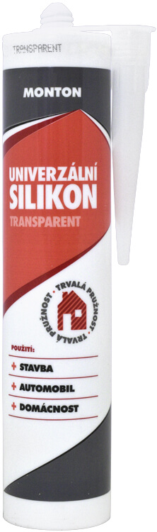 SOUDAL Monton - univerzální silikon transparent 310ml 6150285 SOUDAL