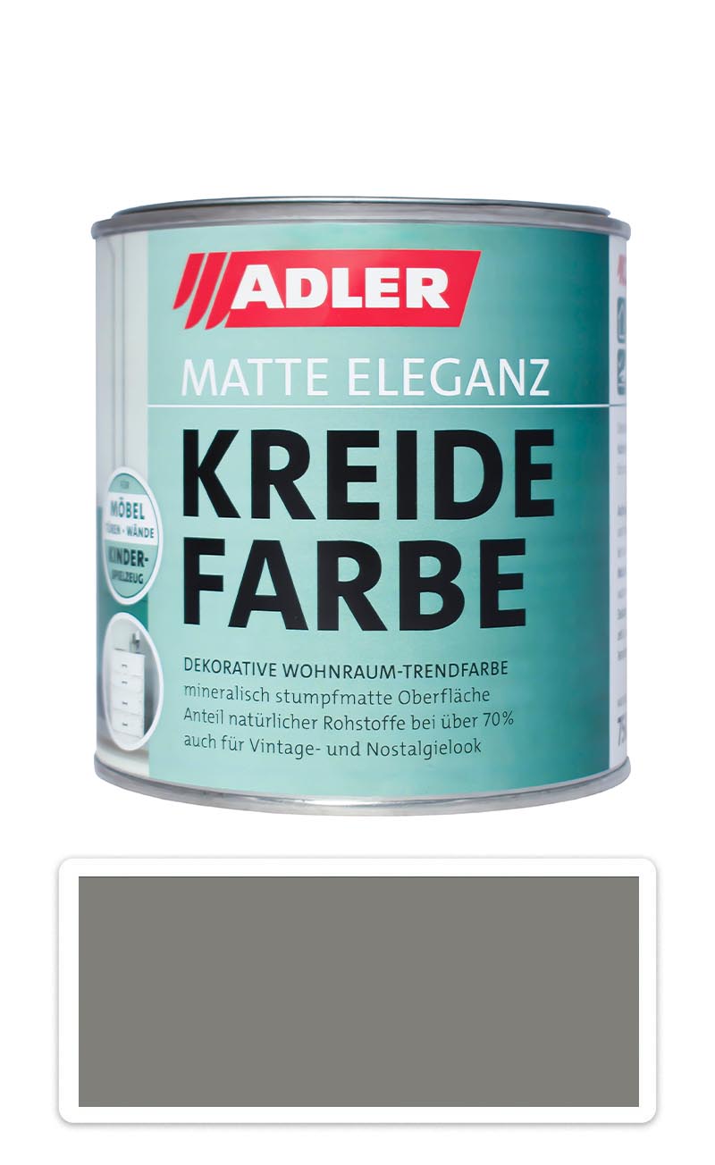 ADLER Kreidefarbe - univerzální vodou ředitelná křídová barva do interiéru 0.75 l Steinadler ADLER