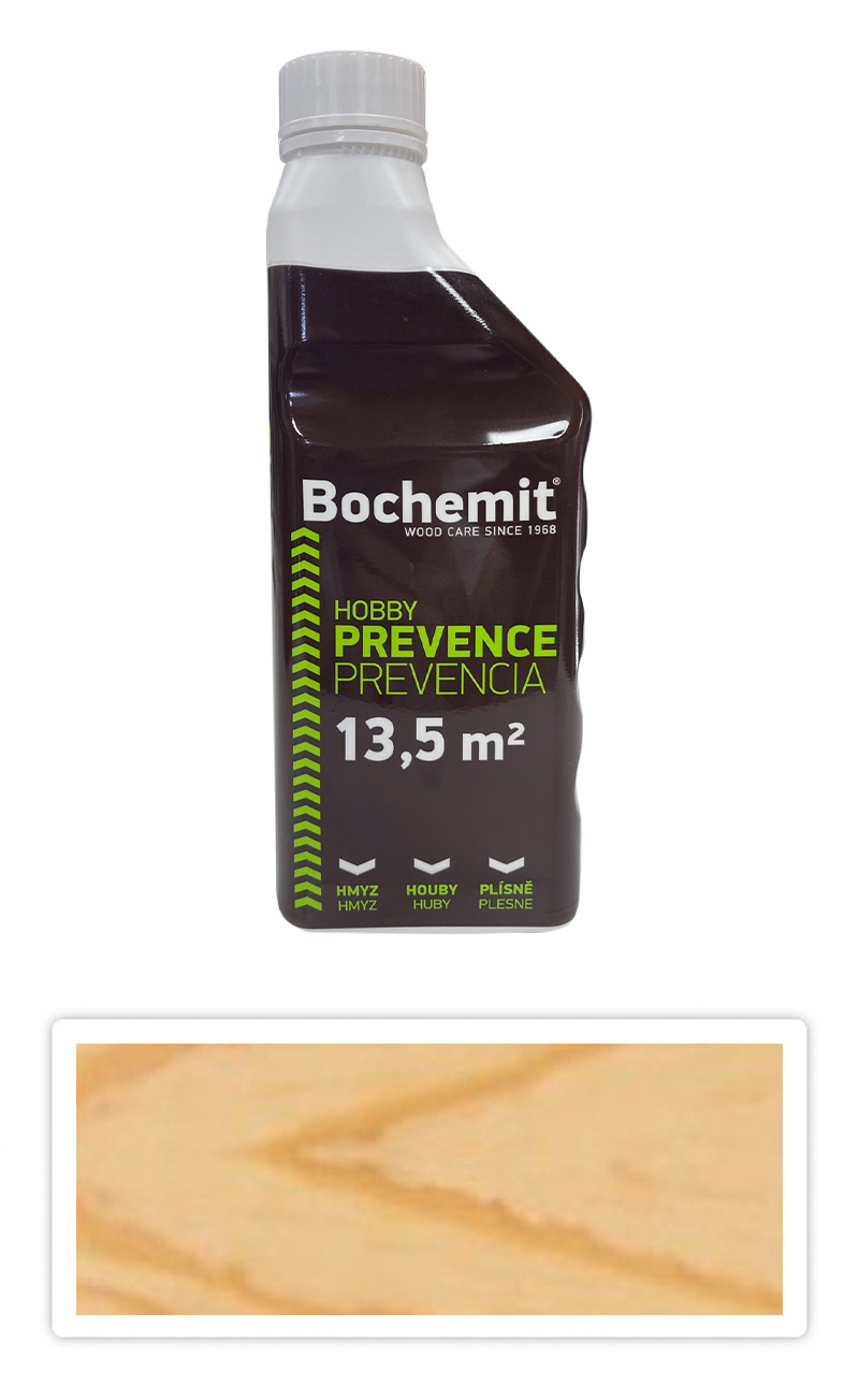 BOCHEMIT Hobby - impregnace na nové dřevo 1 l Bezbarvá BOCHEMIT