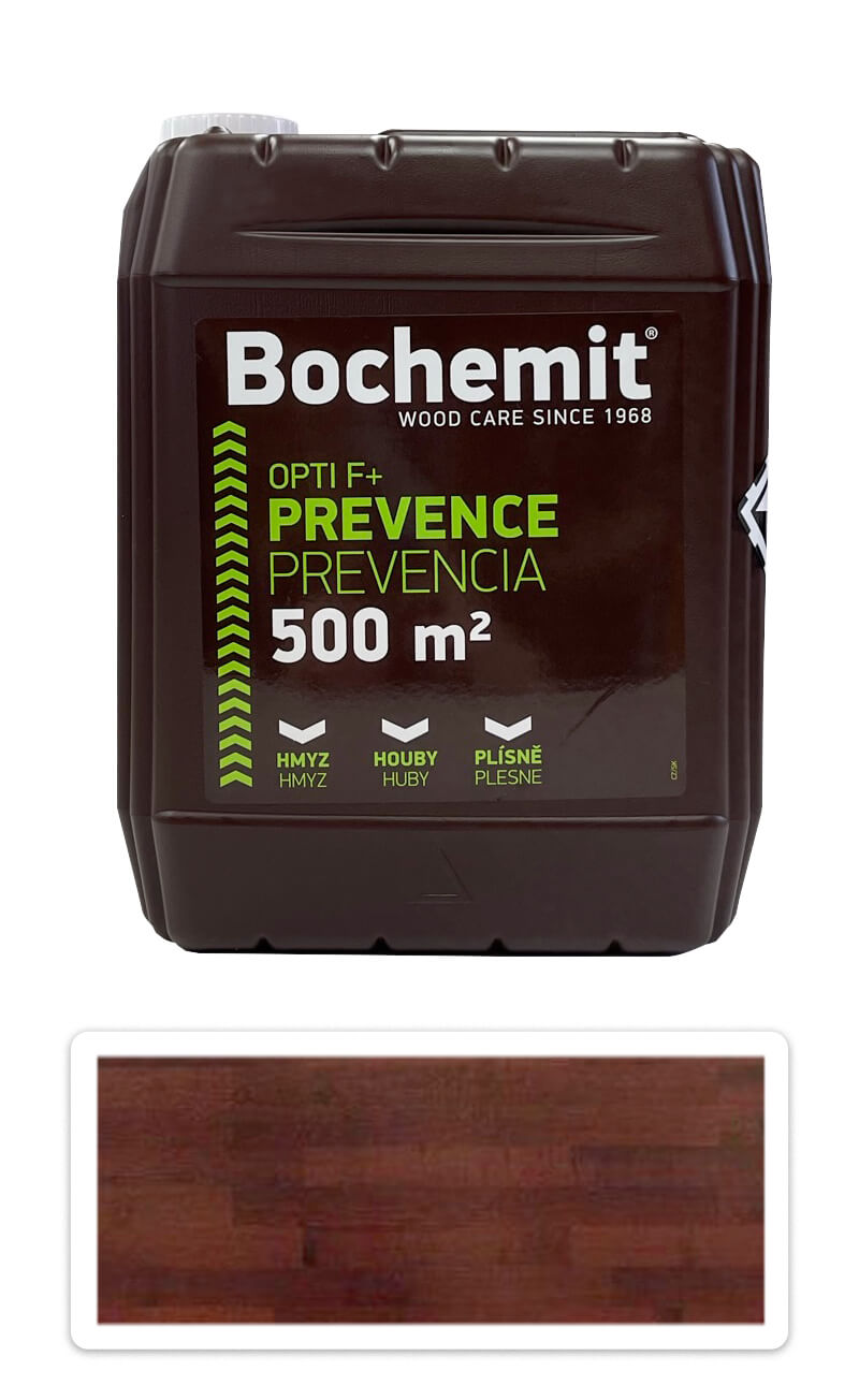 BOCHEMIT Opti F+ - preventivní dlouhodobá ochrana dřeva 5 l Hnědá BOCHEMIT